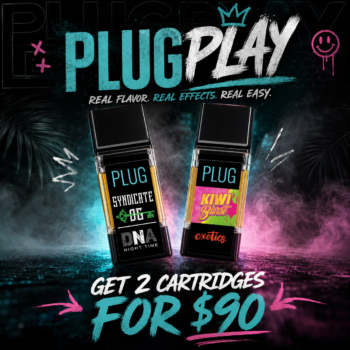 PlugPlay - 2 Cartridges for $90