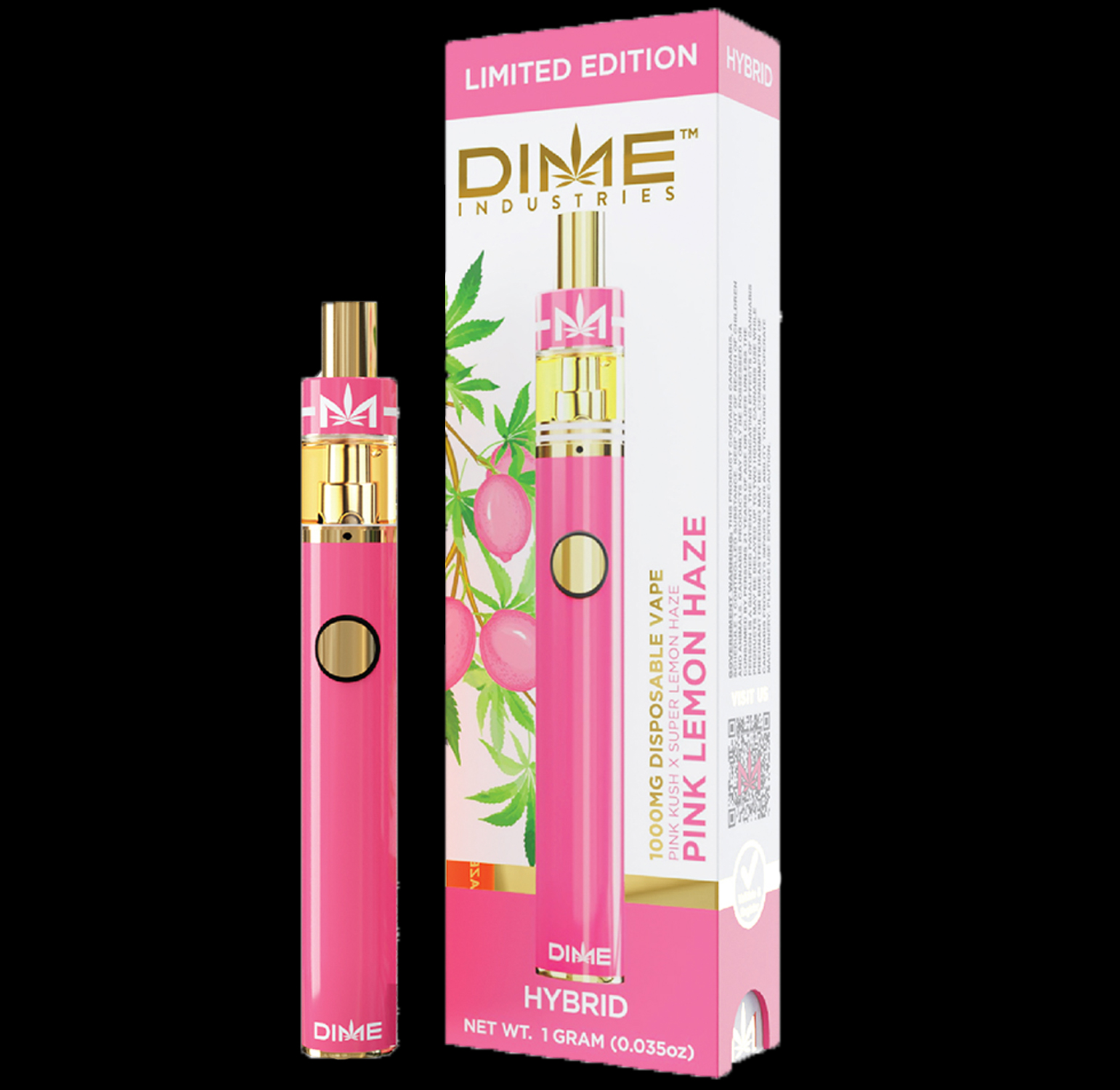 Dime Industries – Pink Lemon Haze (1000mg) All in One Device 1 Dime Industries – Pink Lemon Haze (1000mg) All in One Device