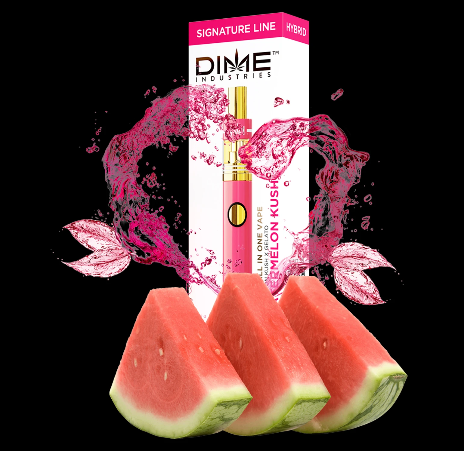 Dime Industries - Watermelon Kush (1000mg) All in One Device 2 Dime Industries - Watermelon Kush (1000mg) All in One Device - Image 2