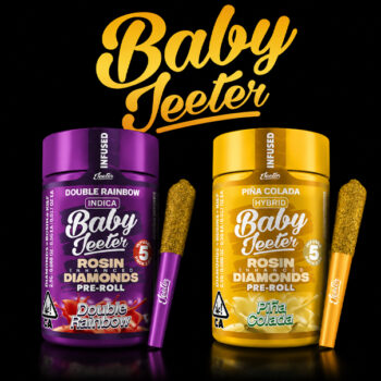 Baby Jeeter Rosin Enhanced Mini PreRolls - 2 for $65