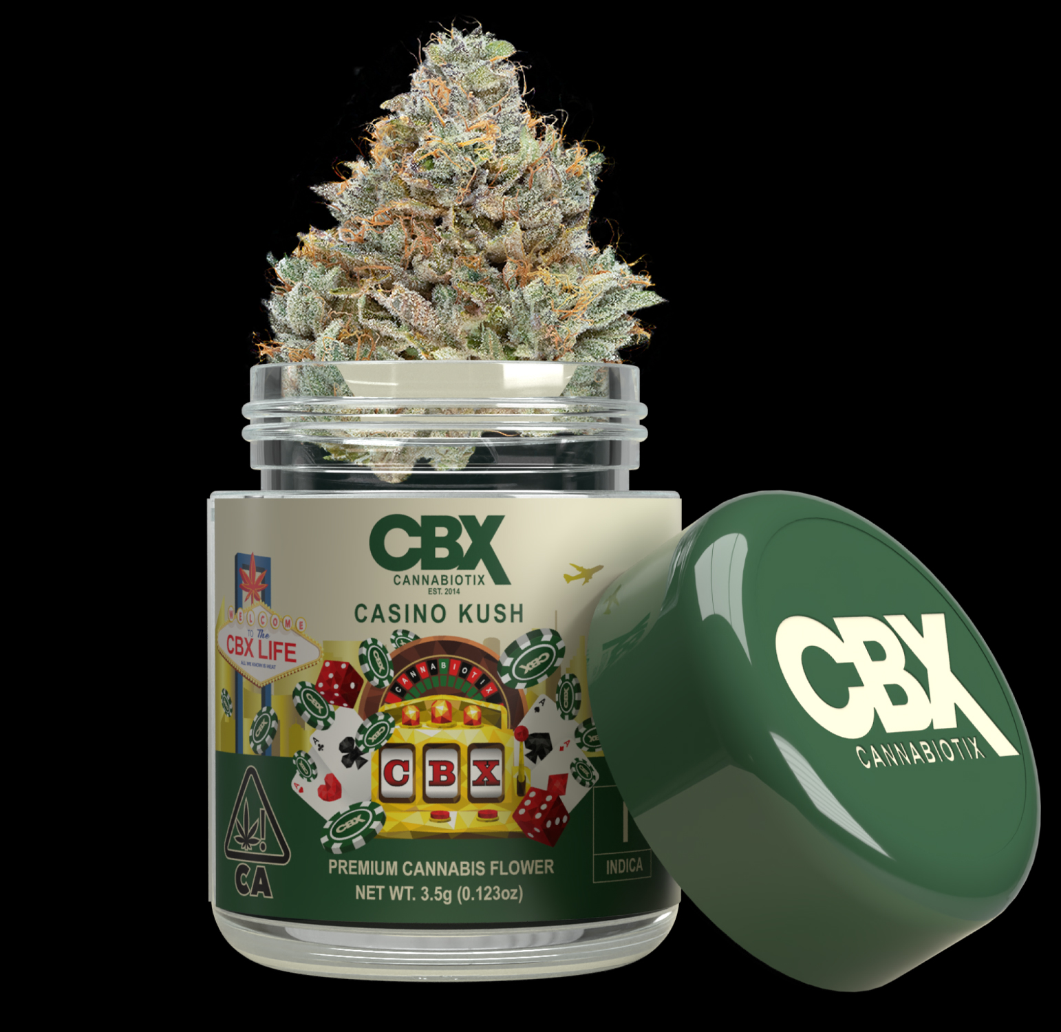 Cannabiotix - Casino Kush Premium Flower 3.5G 1 Cannabiotix - Casino Kush Premium Flower 3.5G