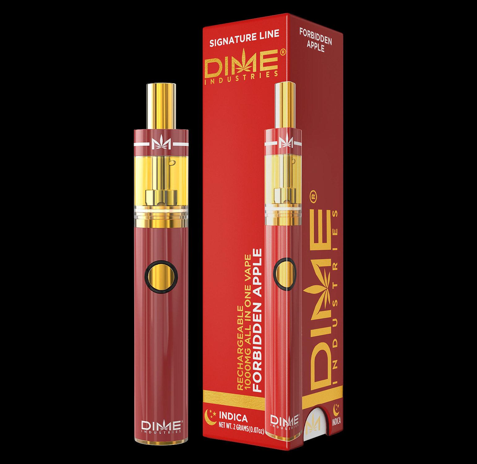 Dime Industries – Forbidden Apple (1000mg) All in One Device 1 Dime Industries – Forbidden Apple (1000mg) All in One Device