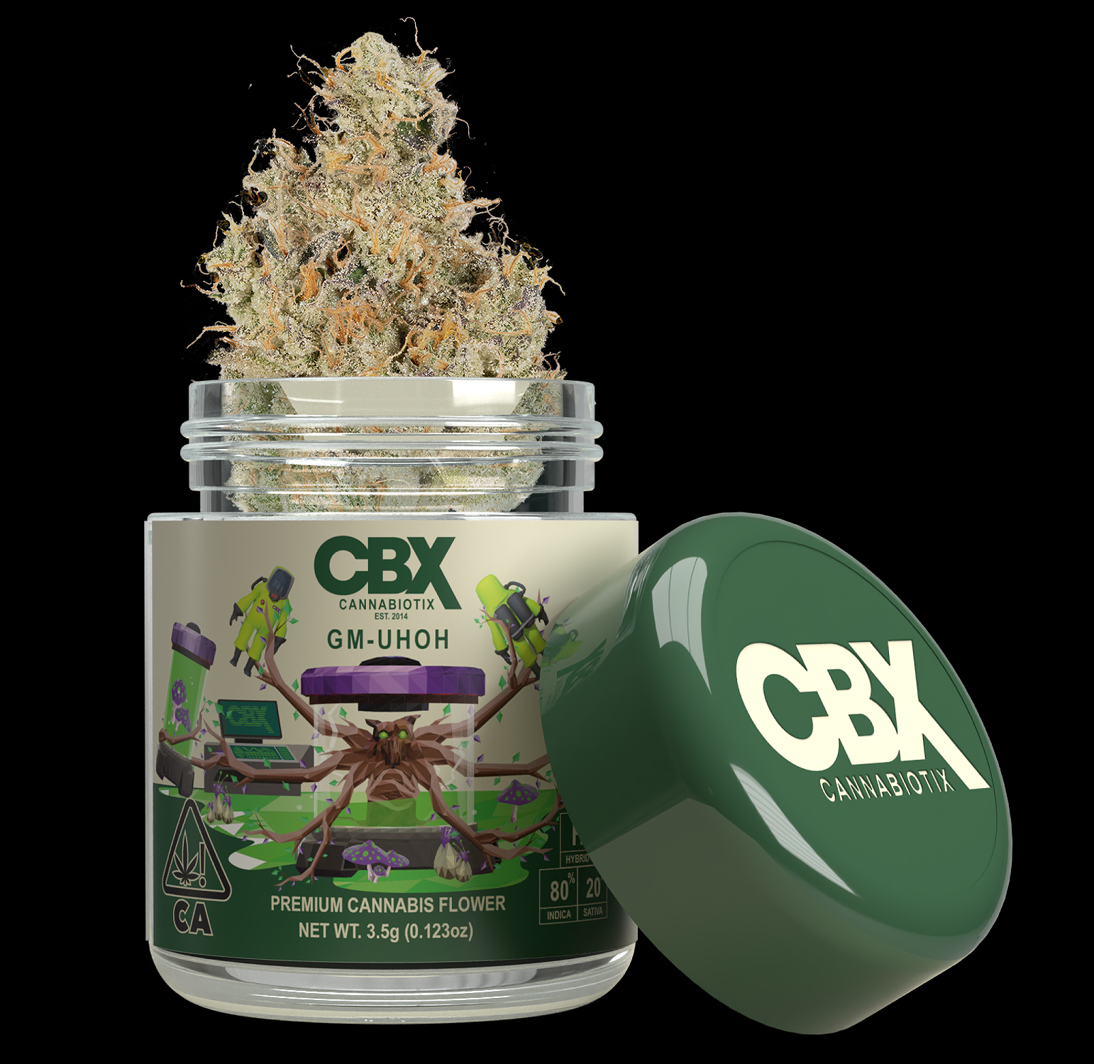 Cannabiotix – GM Uh-Oh Premium Flower 3.5G 1 Cannabiotix – GM Uh-Oh Premium Flower 3.5G