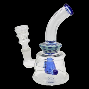6" Opaque Base Circ Perc Bong