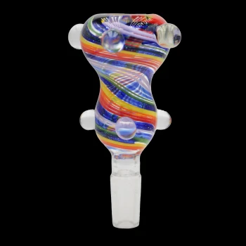 Hourglass Rainbow Stripe GOG Bowl (14mm)