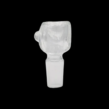 Clear Cylinder Glass Bowl (14mm & 18mm) 4 Clear Cylinder Glass Bowl (14mm & 18mm) 1