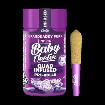 Baby Jeeter – Granddaddy Purp Rosin Enhanced Diamond Pre-Roll
