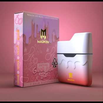Magnum - Guava Lush Ice - Live Resin + Liquid Diamonds 2G Disposable