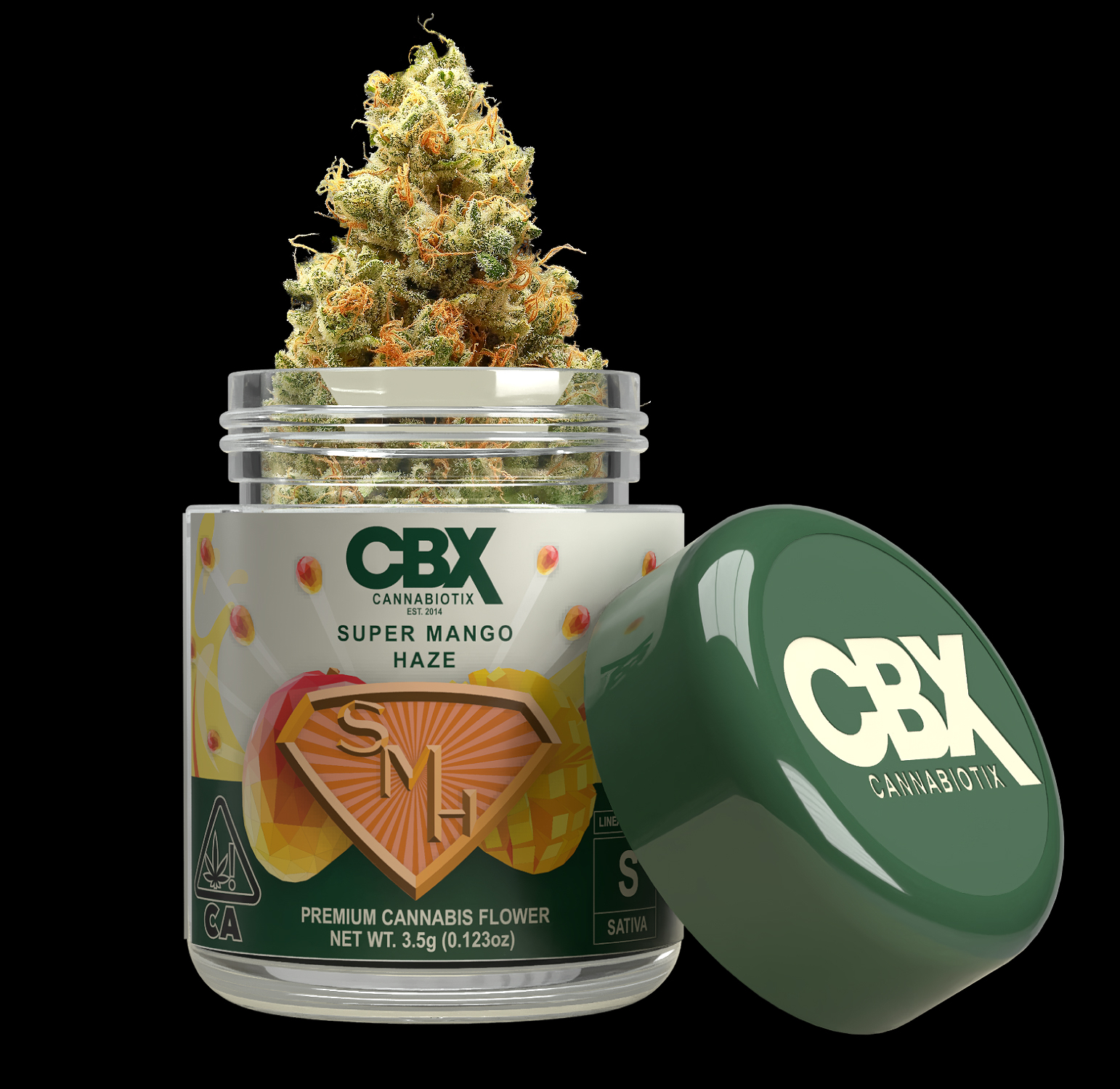 Cannabiotix - Super Mango Haze Premium Flower 3.5G 1 Cannabiotix - Super Mango Haze Premium Flower 3.5G