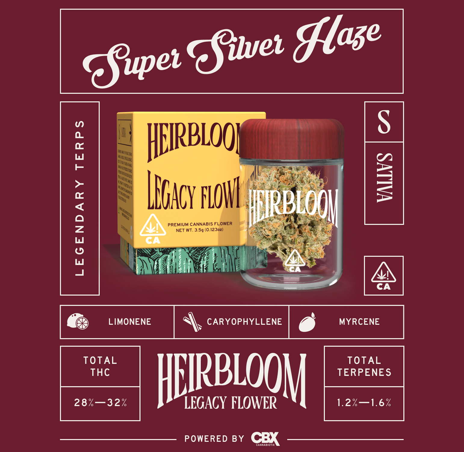 Heirbloom Legacy Flower - Super Silver Haze 3.5G 4 Heirbloom Legacy Flower - Super Silver Haze 3.5G - Image 4