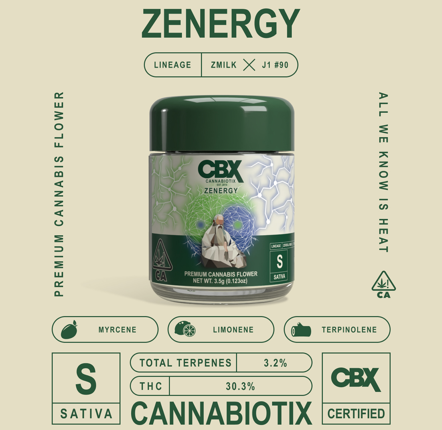 Cannabiotix - Zenergy Premium Flower 3.5G 3 Cannabiotix - Zenergy Premium Flower 3.5G - Image 3