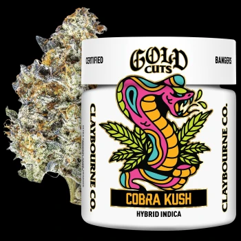 Claybourne Co. - Cobra Kush | Gold Cuts (3.5G)