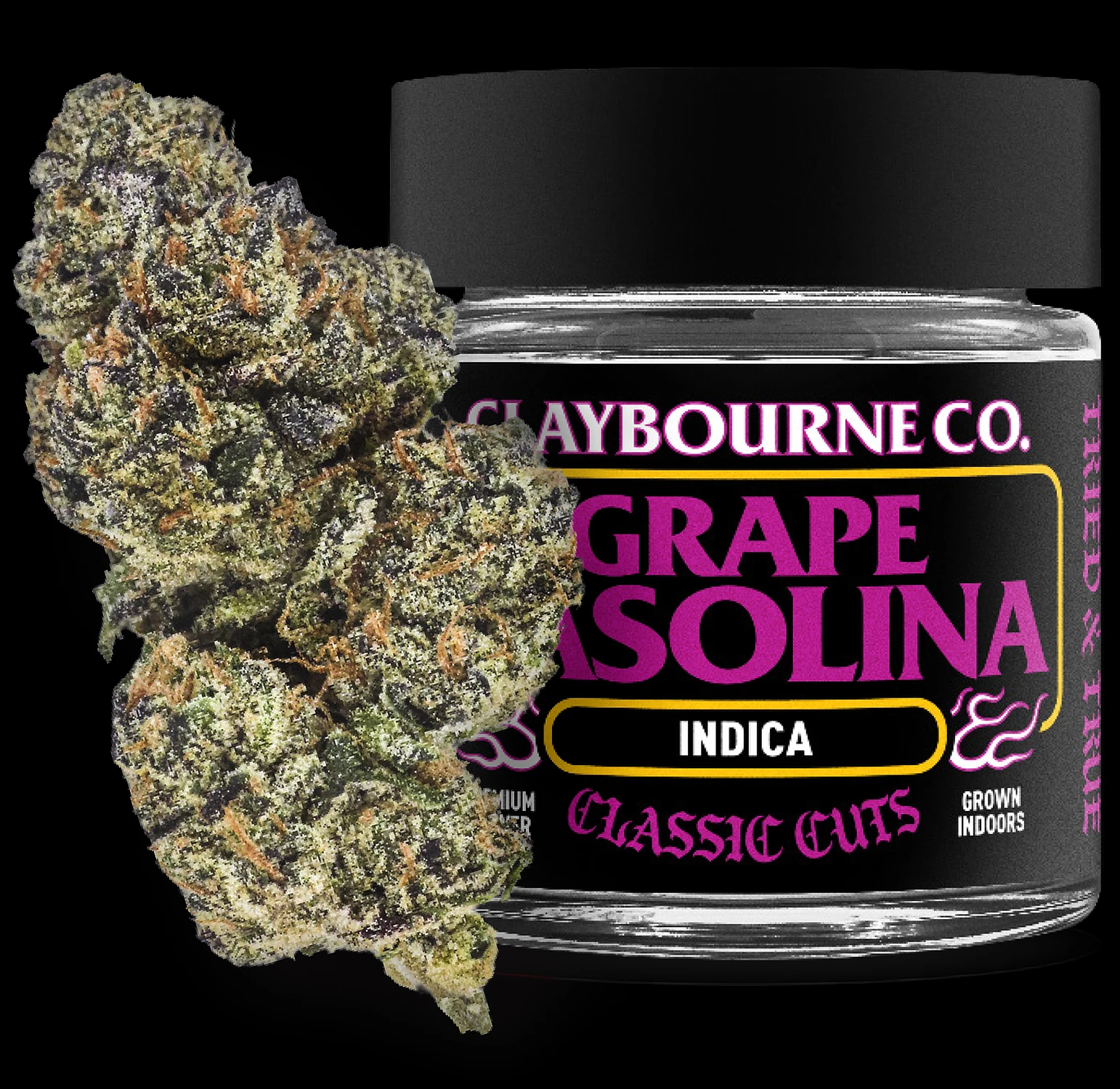 Claybourne Co. - Grape Gasolina | Classic Cuts (3.5G) 1 Claybourne Co. - Grape Gasolina | Classic Cuts (3.5G)