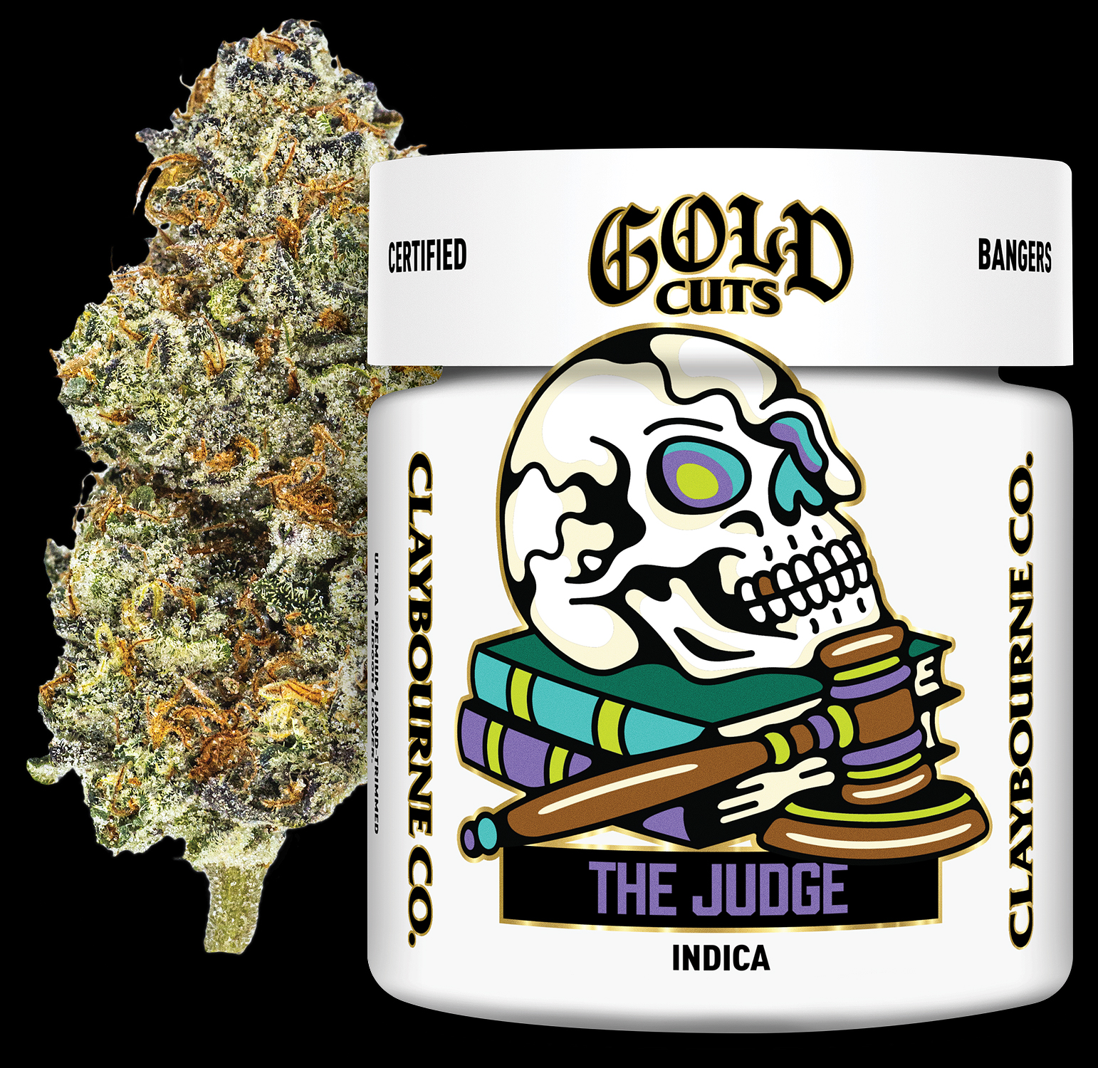 Claybourne Co. - The Judge | Gold Cuts (3.5G) 1 Claybourne Co. - The Judge | Gold Cuts (3.5G)