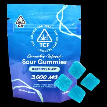 The Cookie Factory - Blueberry Blast (3000mg.)