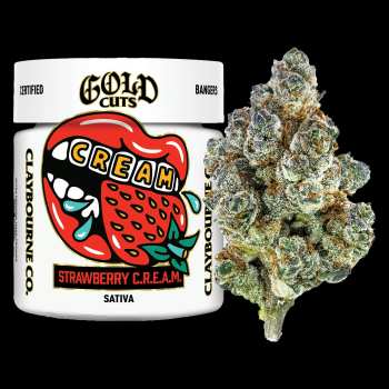 Claybourne Co. - Strawberry C.R.E.A.M. | Gold Cuts (3.5G)