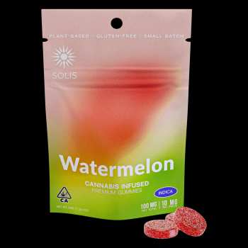 Solis - Watermelon | 100mg Gummies | Indica