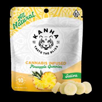 KANHA | Pineapple | Sativa | 100mg THC | 10-pack
