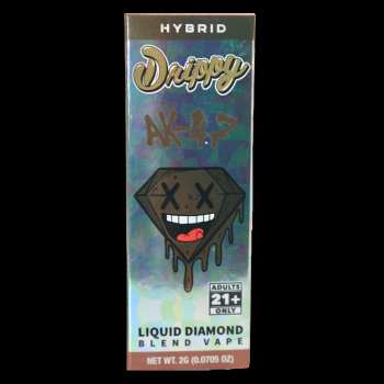Drippy Liquid Diamonds Blend 2G Vape - (AK-47)