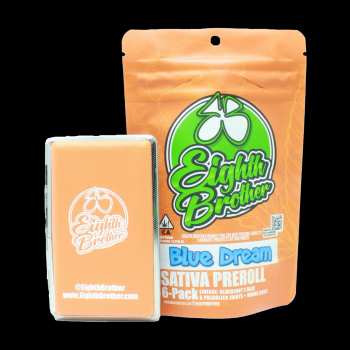 Eighth Brother - Blue Dream Preroll Case (6 - 1G Prerolls) 3 Eighth Brother - Blue Dream Preroll Case (6 - 1G Prerolls) 1
