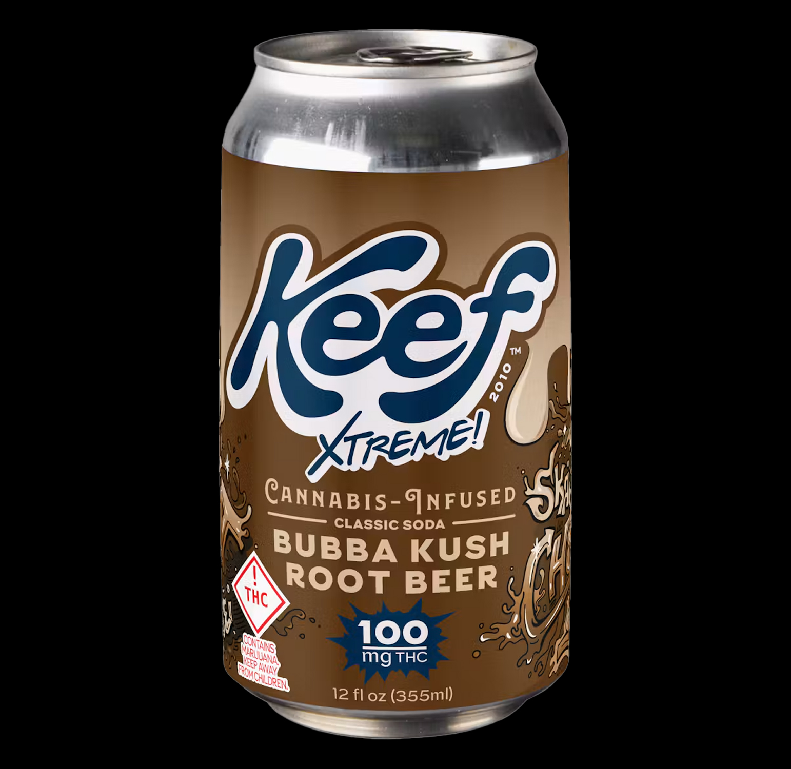 Keef Classic Soda Bubba Kush Root Beer Xtreme (100mg) 1 Keef Classic Soda Bubba Kush Root Beer Xtreme (100mg)