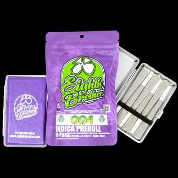Eighth Brother - GG4 Preroll Case (6 - 1G Prerolls)