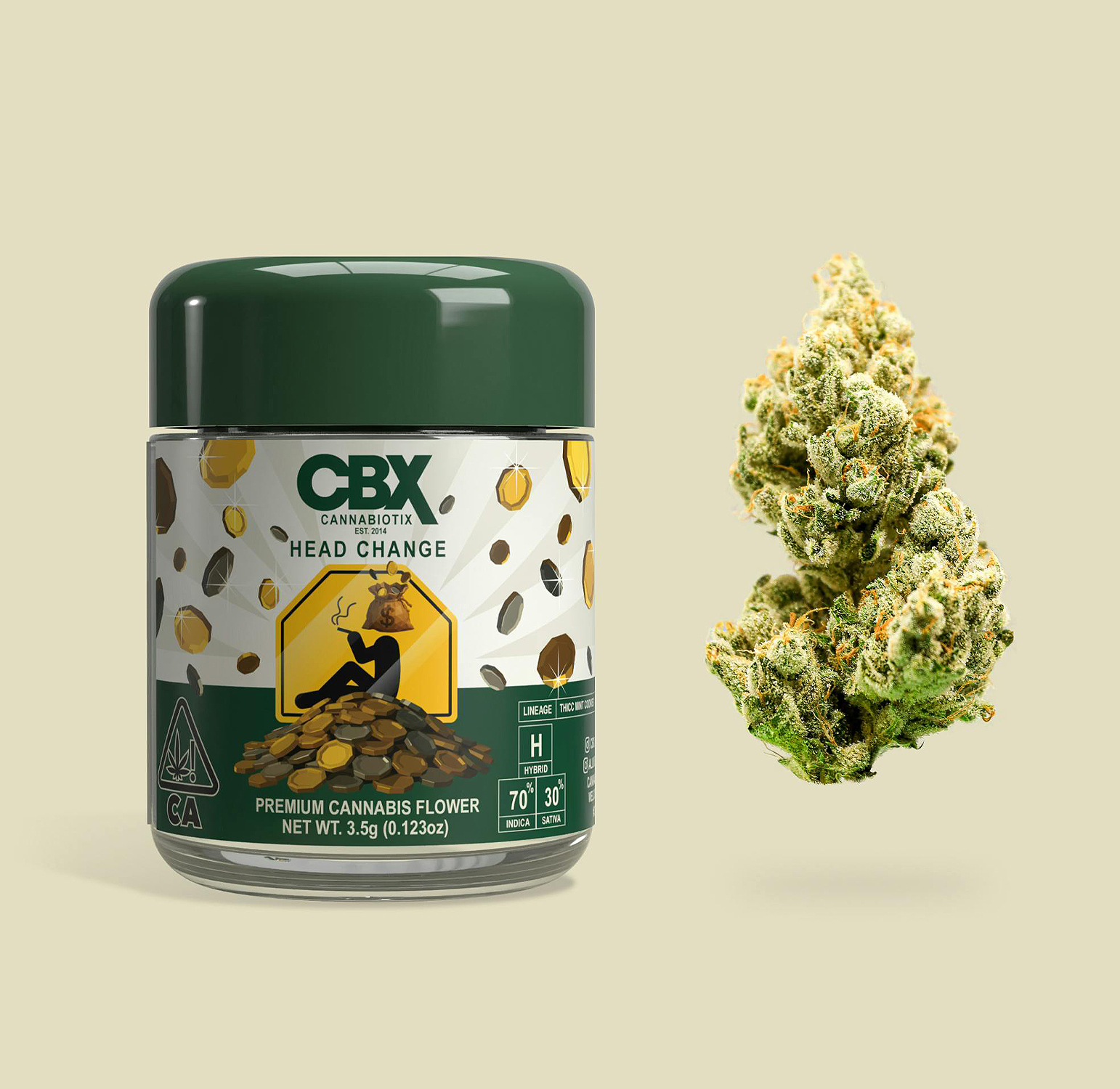 Cannabiotix – Head Change Premium Flower 3.5G 3 Cannabiotix – Head Change Premium Flower 3.5G - Image 3