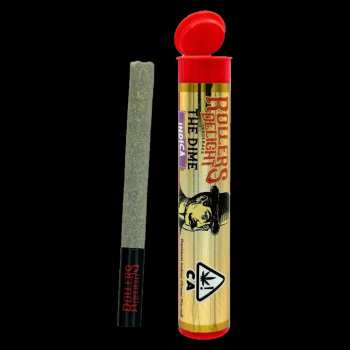Rollers Delight | The Dime | Dr. Funk | Preroll Flower | 1g | Indica