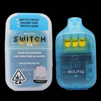 BOUTIQ Switch Triple Tank 2G - Arctic Frost x Rocket Pop x Tropic Haze