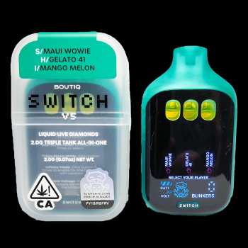 BOUTIQ Switch Triple Tank 2G - Maui Wowie x Gelato 41 x Mango Melon