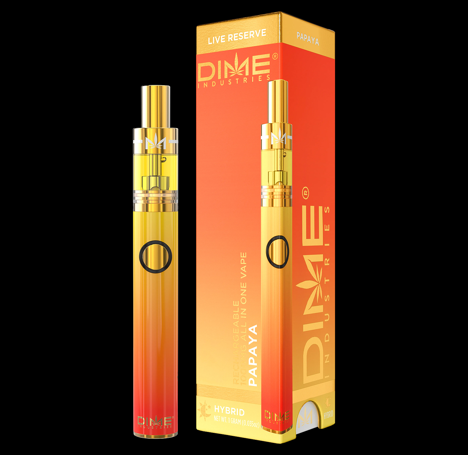 Dime Industries – Papaya Live Reserve (1000mg) All in One Device 1 Dime Industries – Papaya Live Reserve (1000mg) All in One Device