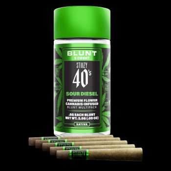 STIIIZY 40’s Blunt – (Sour Diesel)