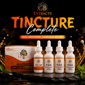GB Extracts Full Spectrum THC Tincture - (Watermelon 1,000mg.)