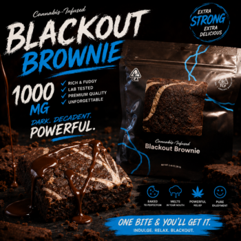 Blackout Brownie (1000mg.) 4 Blackout Brownie (1000mg.) 1