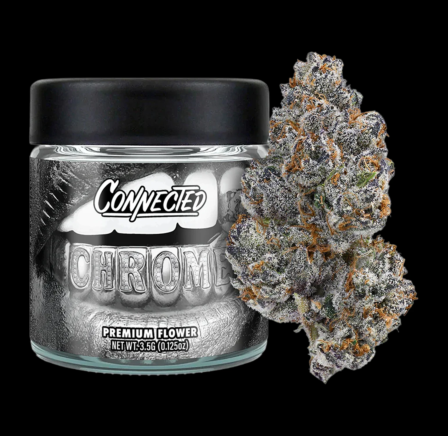 Connected - Chrome | Indoor Flower (3.5g) 1 Connected - Chrome | Indoor Flower (3.5g)