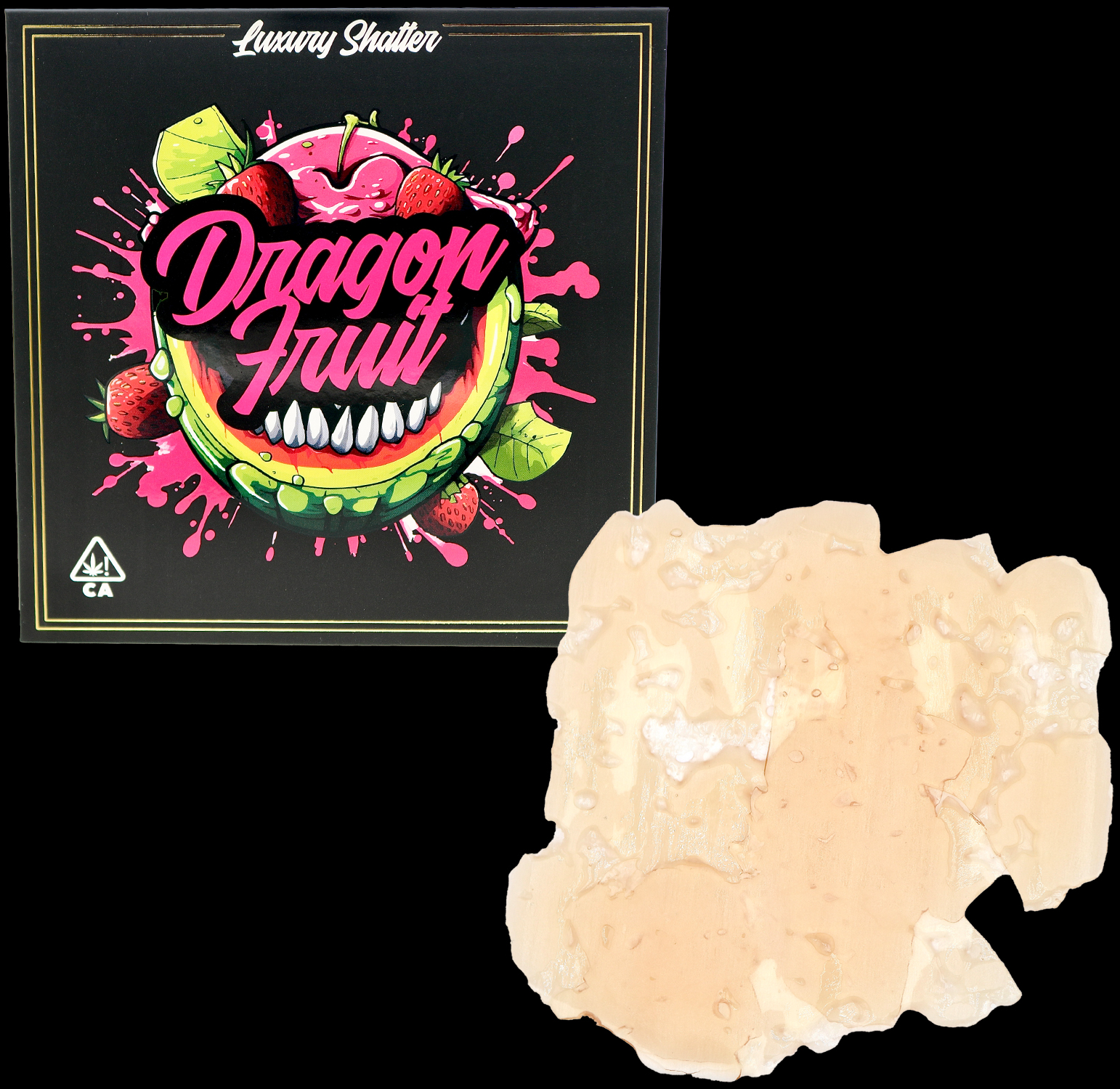 Goldiez Shatter - Dragon Fruit (0.5 Oz.) 1 Goldiez Shatter - Dragon Fruit (0.5 Oz.)