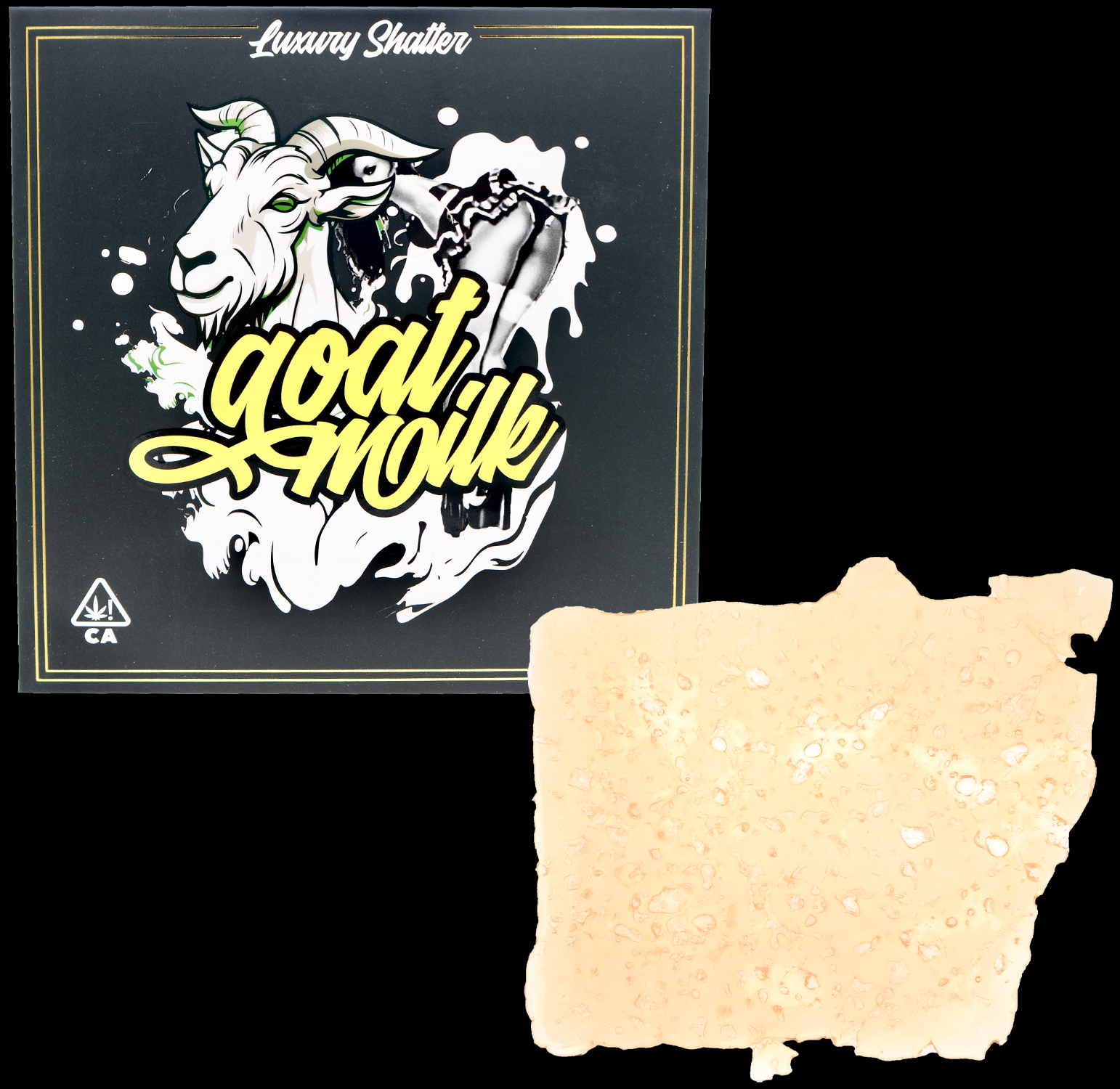 Goldiez Shatter - Goat Milk (0.5 Oz.) 1 Goldiez Shatter - Goat Milk (0.5 Oz.)