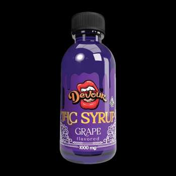 Devour - Grape THC Syrup (1000mg.)