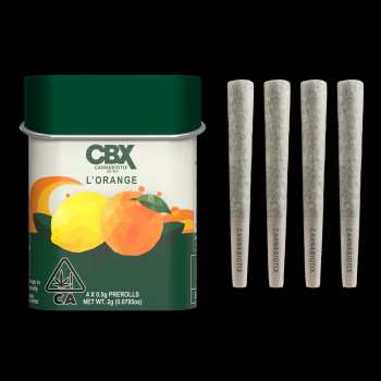 Cannabiotix - L'Orange Preroll 4 Pack [2g total]