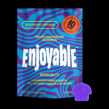 Enjoyable – Neuro Enhancer Berry Blitz Vegan Gummies