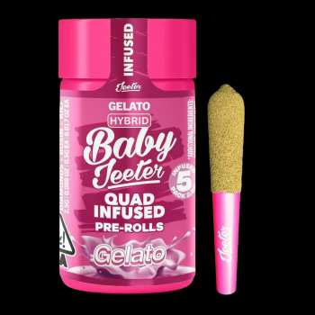 Baby Jeeter – Gelato Rosin Enhanced Diamond Pre-Roll