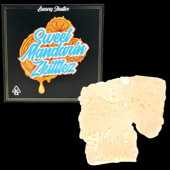 Goldiez Shatter - Sweet Mandarin Zkittlez (0.5 Oz.)