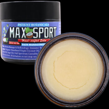 Patient Botanicals - Max Sport Rub, 400mg. (THC/CBD)