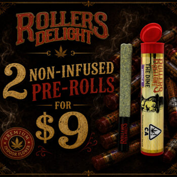 Roller's Delight The Dime 1G PreRolls - 2 for $9