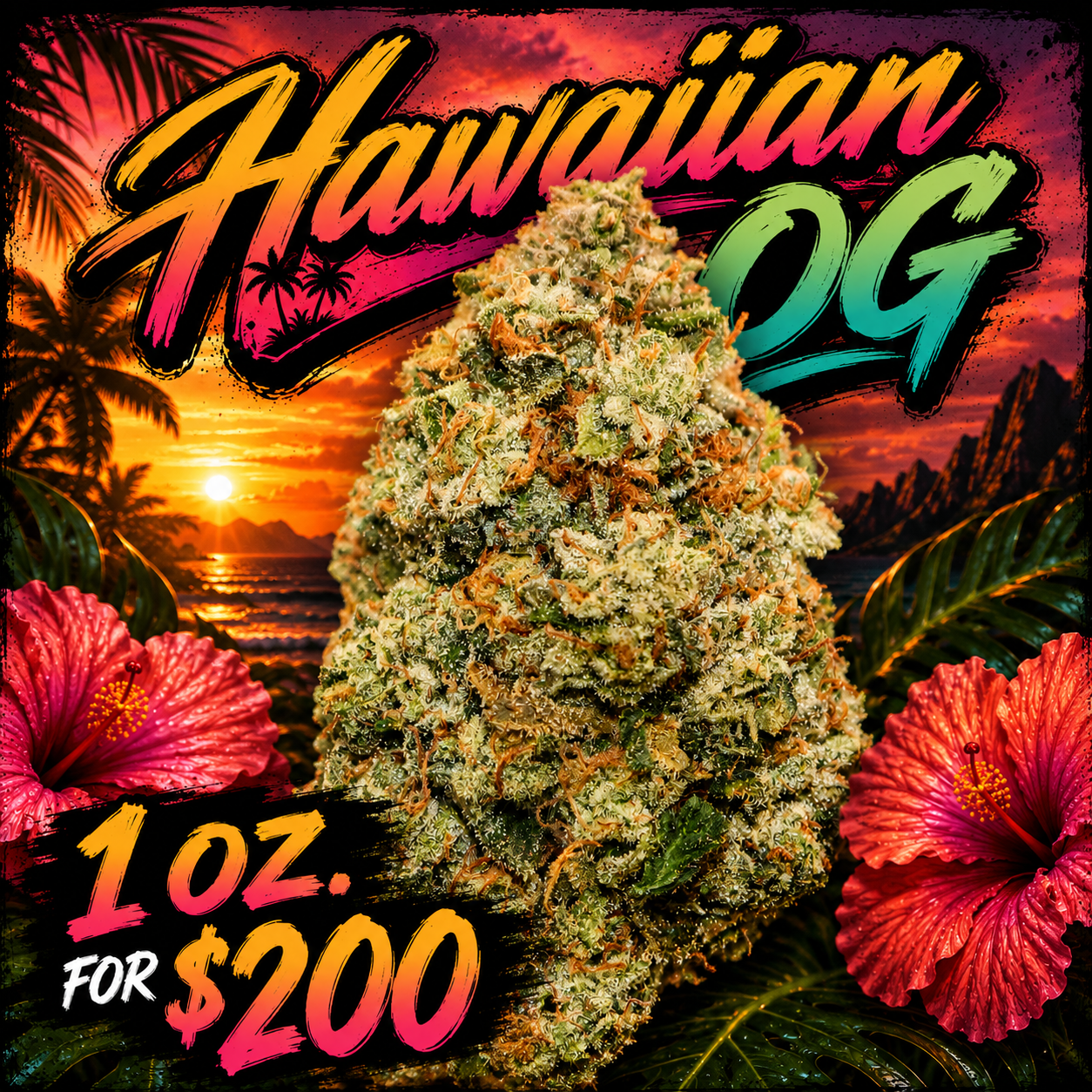 Hawaiian OG - ($200 Oz. Deal) 2 Hawaiian OG - ($200 Oz. Deal) - Image 2