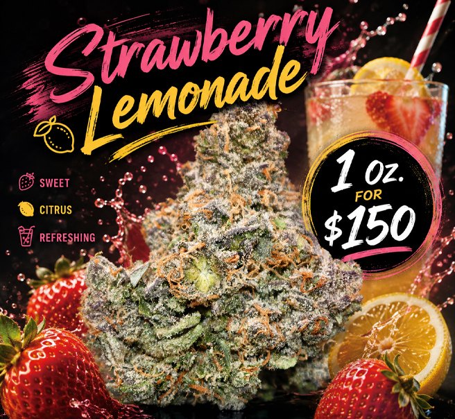Strawberry Lemonade - 1 Oz. for $150 1 Strawberry Lemonade - 1 Oz. for $150
