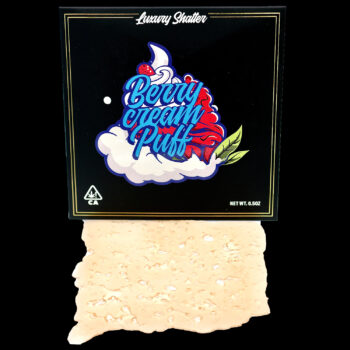 Goldiez Shatter - Berry Cream Puff (0.5 Oz.) 5 Goldiez Shatter - Berry Cream Puff (0.5 Oz.) 2