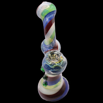 7" Multi-Color Sherlock Glass Bubbler 4 7" Multi-Color Sherlock Glass Bubbler - Image 2