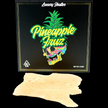 Goldiez Shatter - Pineapple Fruiz (0.5 Oz.) 5 Goldiez Shatter - Pineapple Fruiz (0.5 Oz.) 2