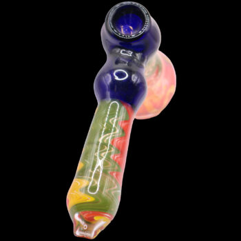 Rasta Thick Glass Medium Hammer Bubbler 4 Rasta Thick Glass Medium Hammer Bubbler - Image 2